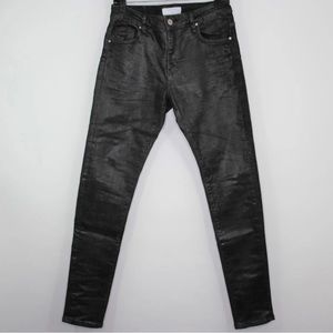 Mens Custom Waxed Denim Jeans 30x33